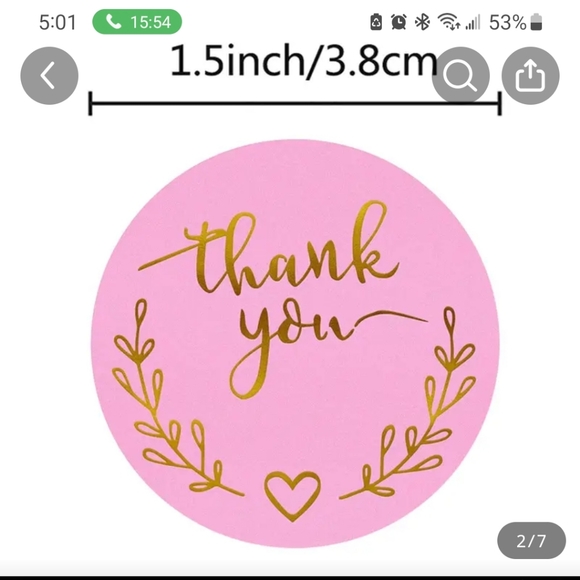 Other - HP 🔥🔥🔥Wrapping mailing thank you stickers